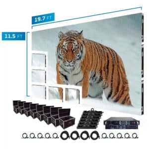 LED Screen Panels 19.7' x 11.5' P3.91mm Indoor