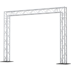 Truss Nation® Ground Support Goal Posts Arc Truss System 16 x 10 ft.