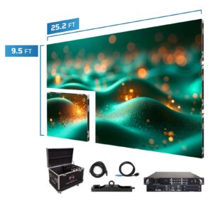 LED Screen Panels 25.2′ x 9.45′ P4.0 960x960 Indoor