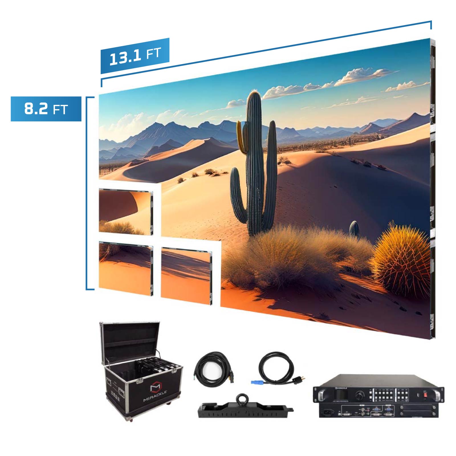 LED Screen Panels 13.1′ x 8.2′ P2.5mm Curved Indoor Turn-key - Led ...