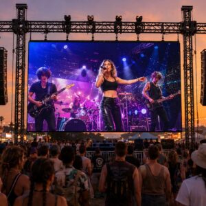 Festival-Ready-LED-Screen-—-16.4x9.8-ft-P3.91mm-Outdoor-Setup